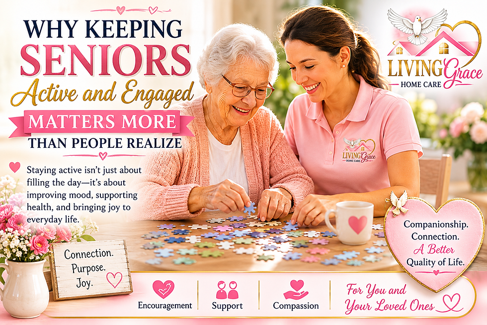 Why Keeping Seniors Active and Engaged Matters More Than People Realize