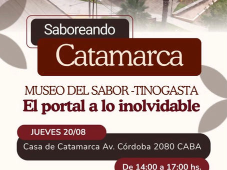 Tinogasta presenta su Museo del Sabor en Buenos Aires