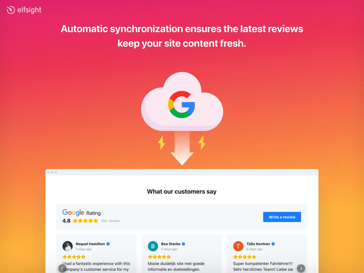 Google Reviews by Elfsight Preview 7