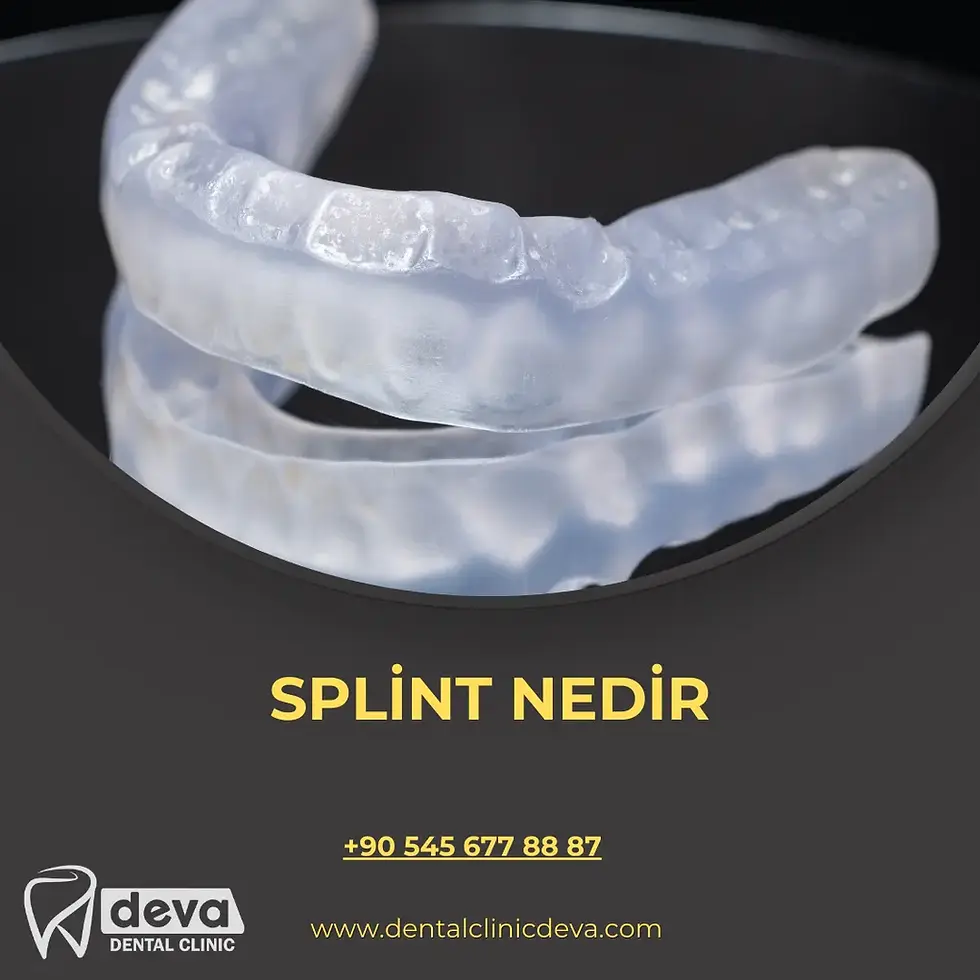 splint tedavisi