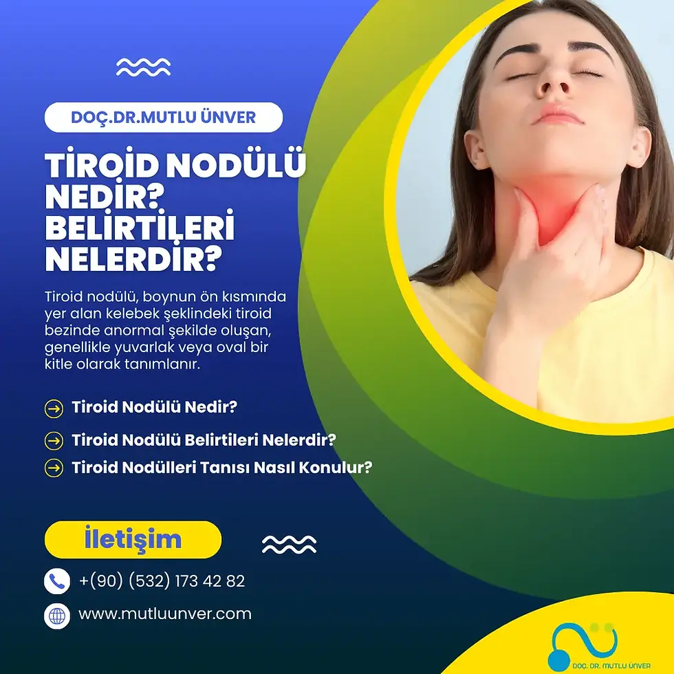 Tiroid sağ ve sol lob boyutları kaç mm Olmalı