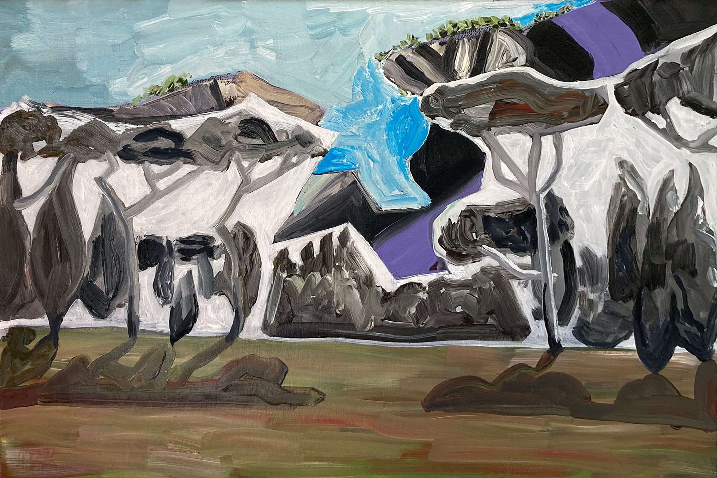 CIRCUS - MAXIMUS - metaphysical contemporary artwork in energizing colors, meditative composition by Elise Berkvens