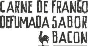 Frase de chamada para o produto Bacon