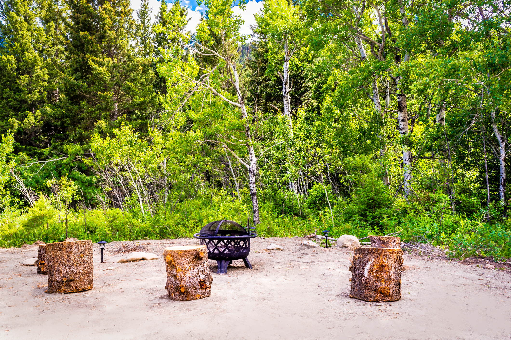 Fisher Cabin Fire Pit
