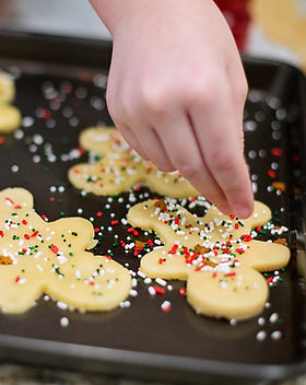 Baking Gingerbread Men