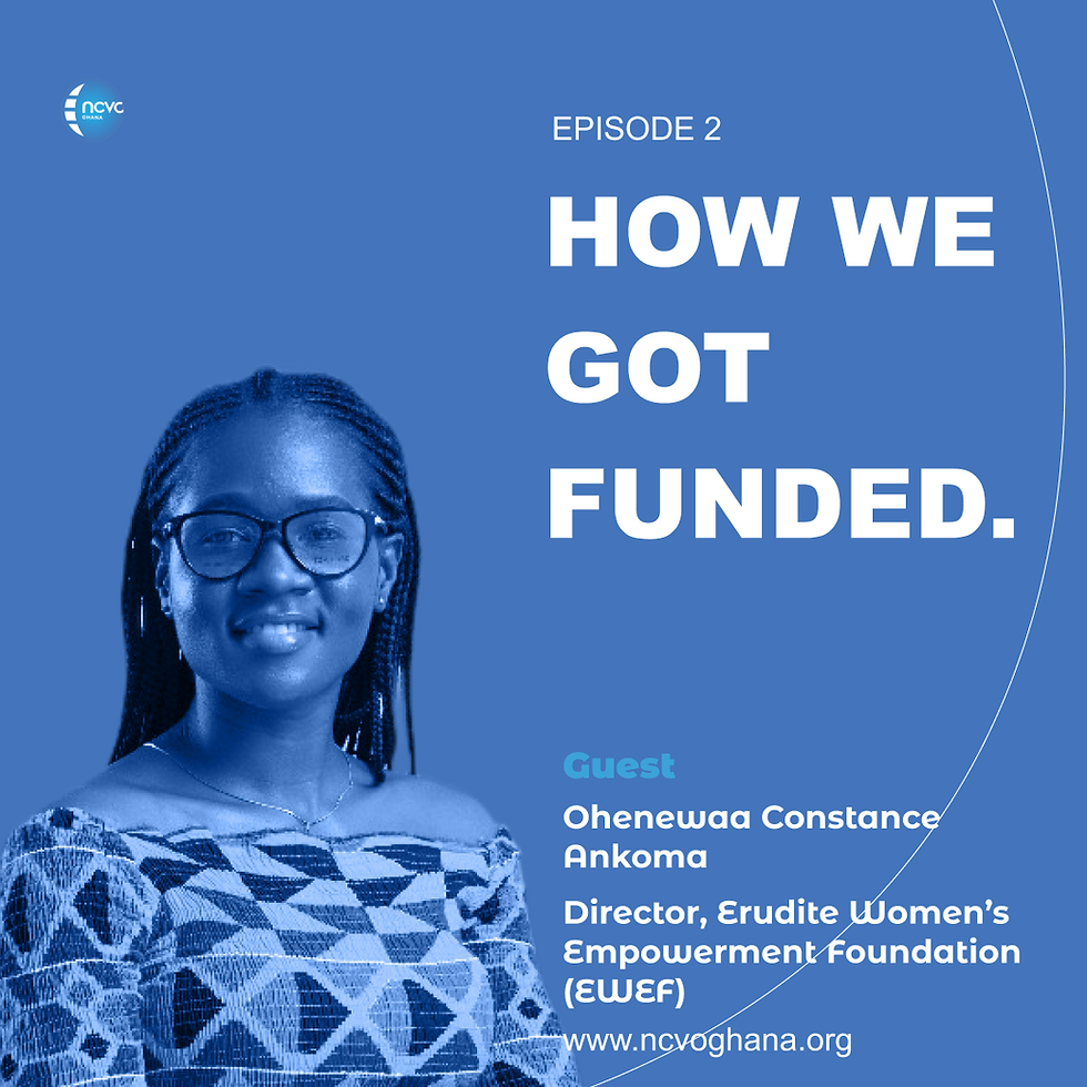 Upclose With The Founder Of Erudite Foundation, Ohenewaa Constance Ankoma On How They Got Funded.