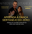 Post para Instagram anúncio de curso de marketing digital bege e branco (Foto de perfil pa