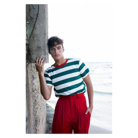 Tailored High Waisted Pant w. Pleats