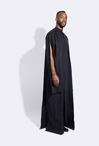 Slits dress androgyny and unique- menswear ARIEL BASSAN 