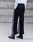 Wide Leg Pants with Triangle Side Panels — image 2