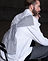 Striped Knotted Sleeve Extreme Oversized Shirt — image 4