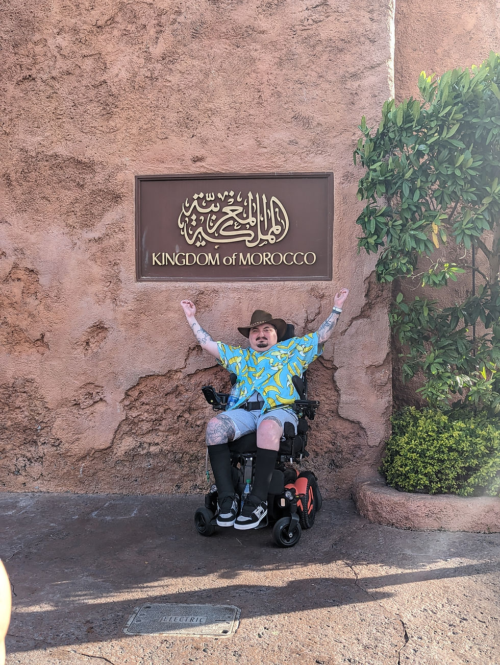 Jordan in front of the Kingdom of Morocco