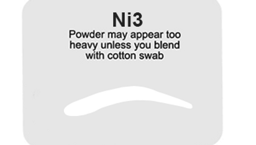 Stencil: Ni#3 | Length: 1 7/8"