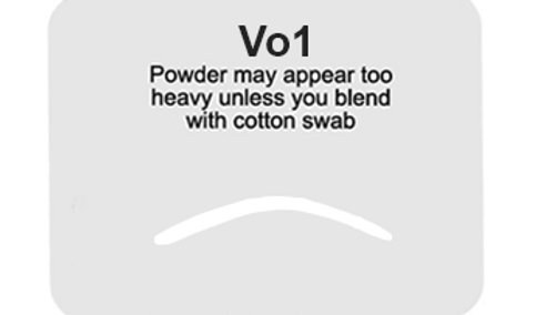 Stencil: Vo#1 | Length: 1 5/8"