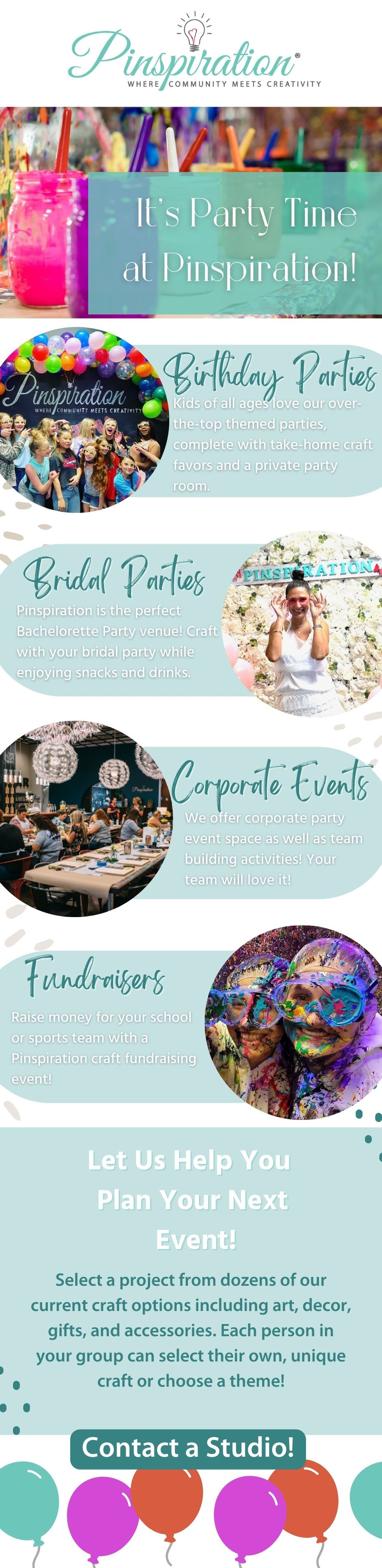 It's Party Time at Pinspiration!