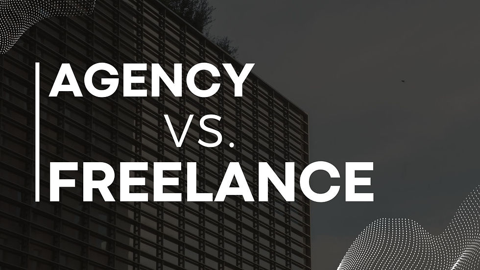 Agency vs Freelance Marketing