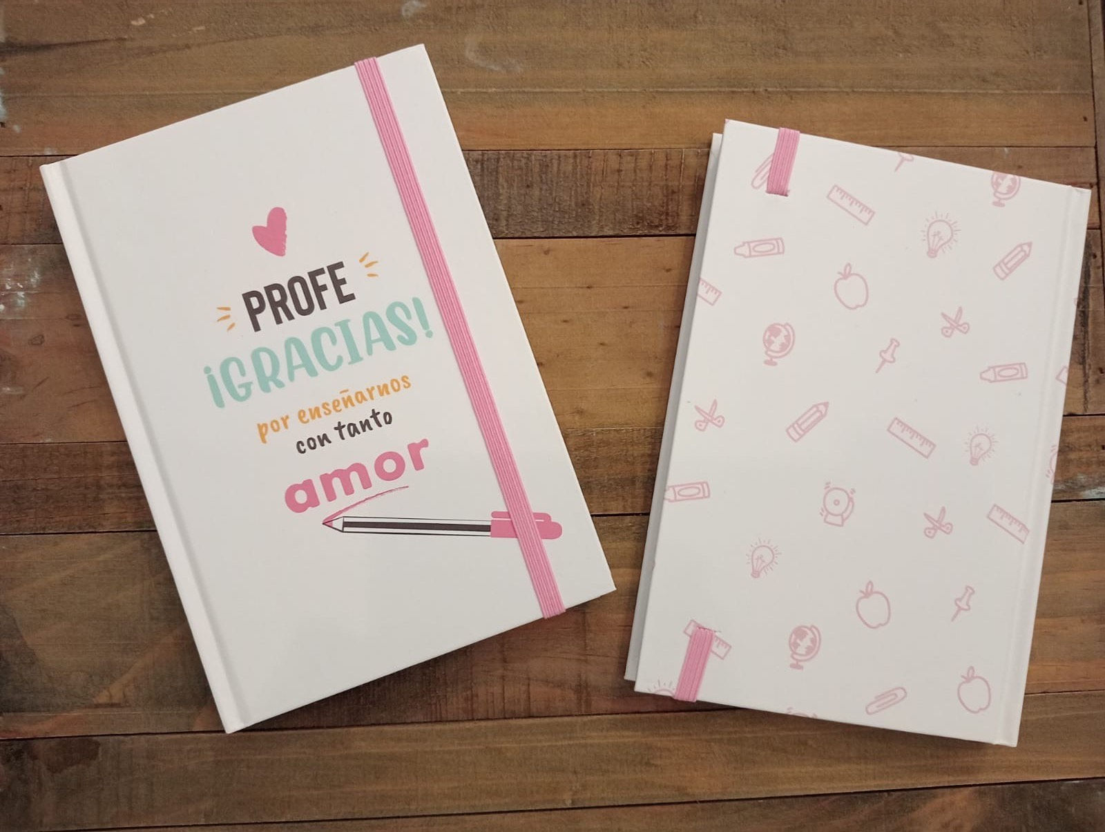 Libreta "Profe, gracias"