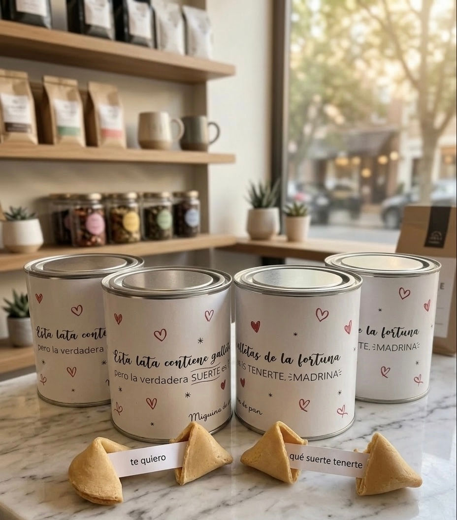 Lata galletas de la fortuna "Madrina"
