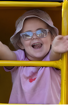 Preschool girls playing outdoors at Kidzspot Ornella in Glendenning.