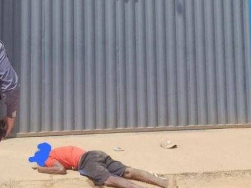 Idoso é encontrado morto em calçada em frente a oficina mecânica