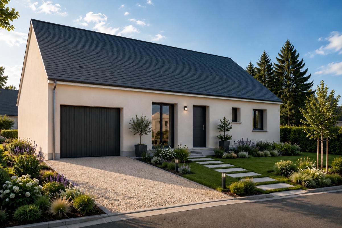 A construire plain-pied 83 m²