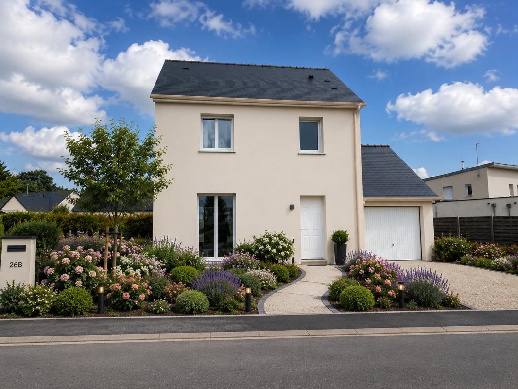 Maison contemporaine 97 m2 - Maisons Le Masson