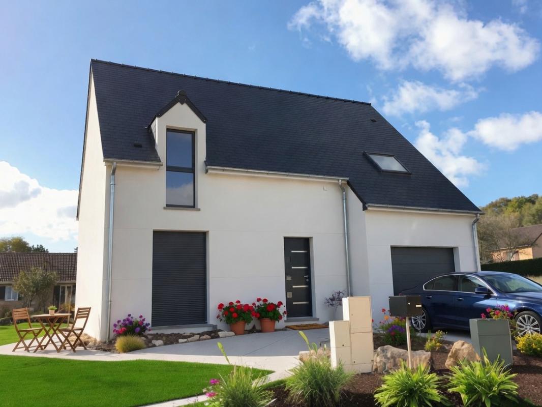 DAMMARTIN-EN-SERVE - PROCHE BREVAL - Maison familiale de 122m² avec terrain de 497m² - Maisons Le Masson