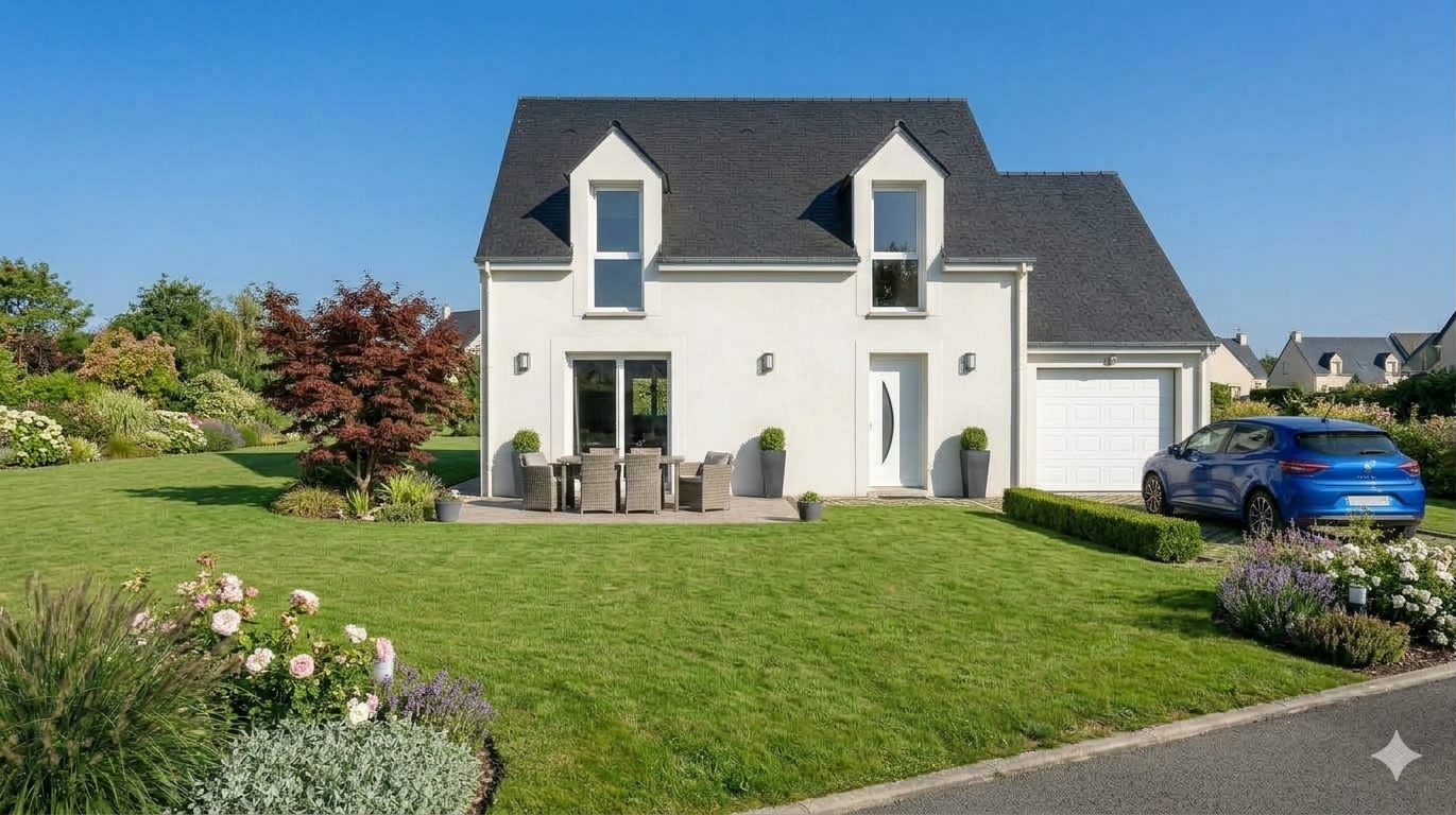 Maison 3 chambres RE2020 entre Durtal - Sablé et La Flèche