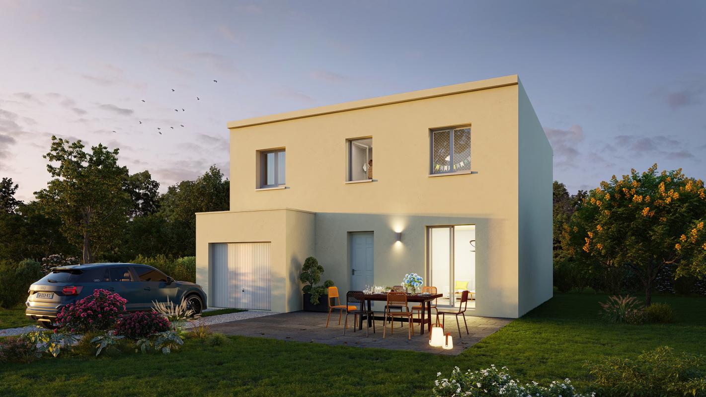 Maison contemporaine 4 chambres