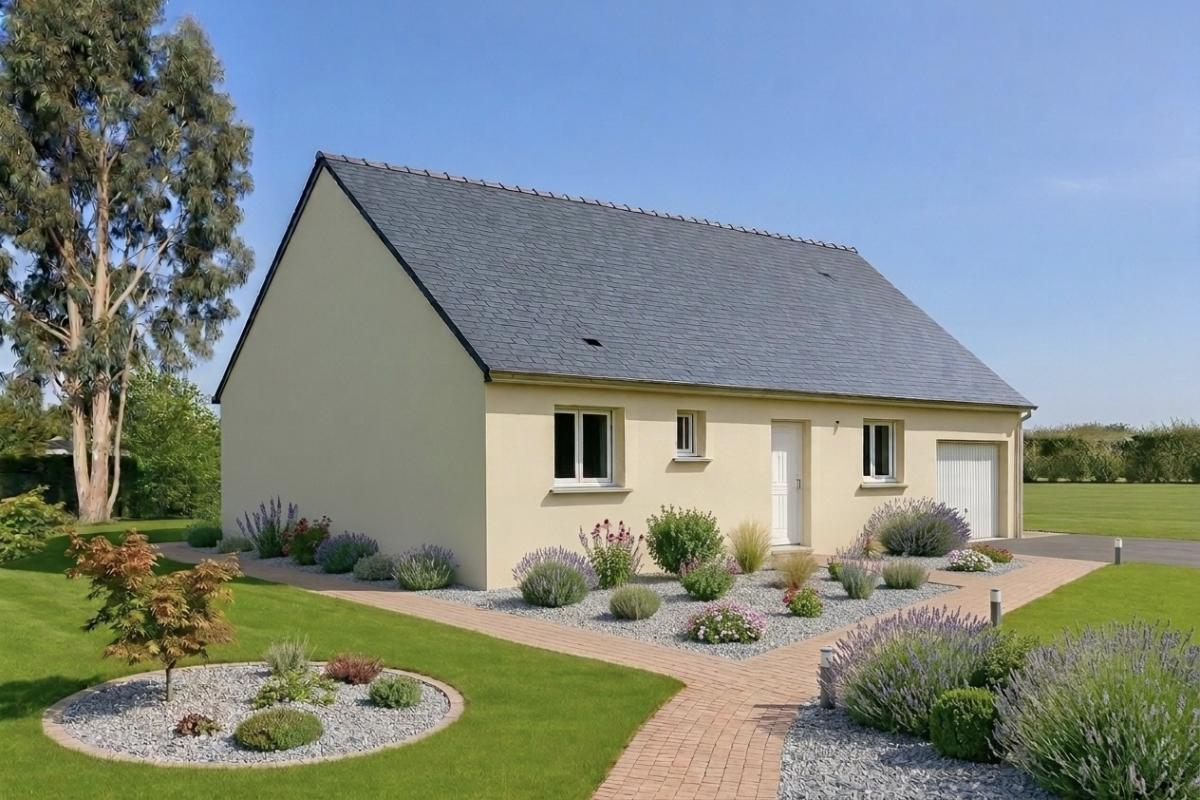 Maison Plain pied 3 chambres 75m² - Maisons Le Masson