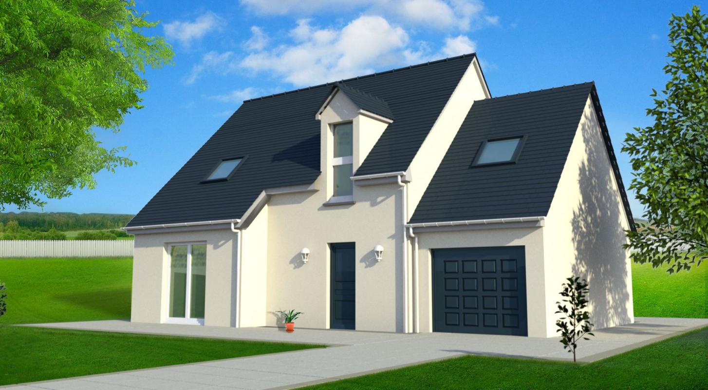 MAISON 3 CHAMBRES + GARAGE - Maisons Le Masson
