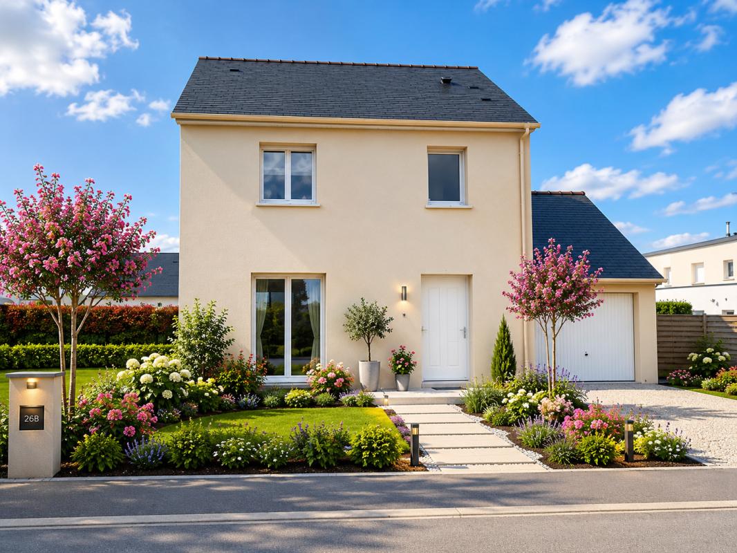 Maison contemporaine 80 m2