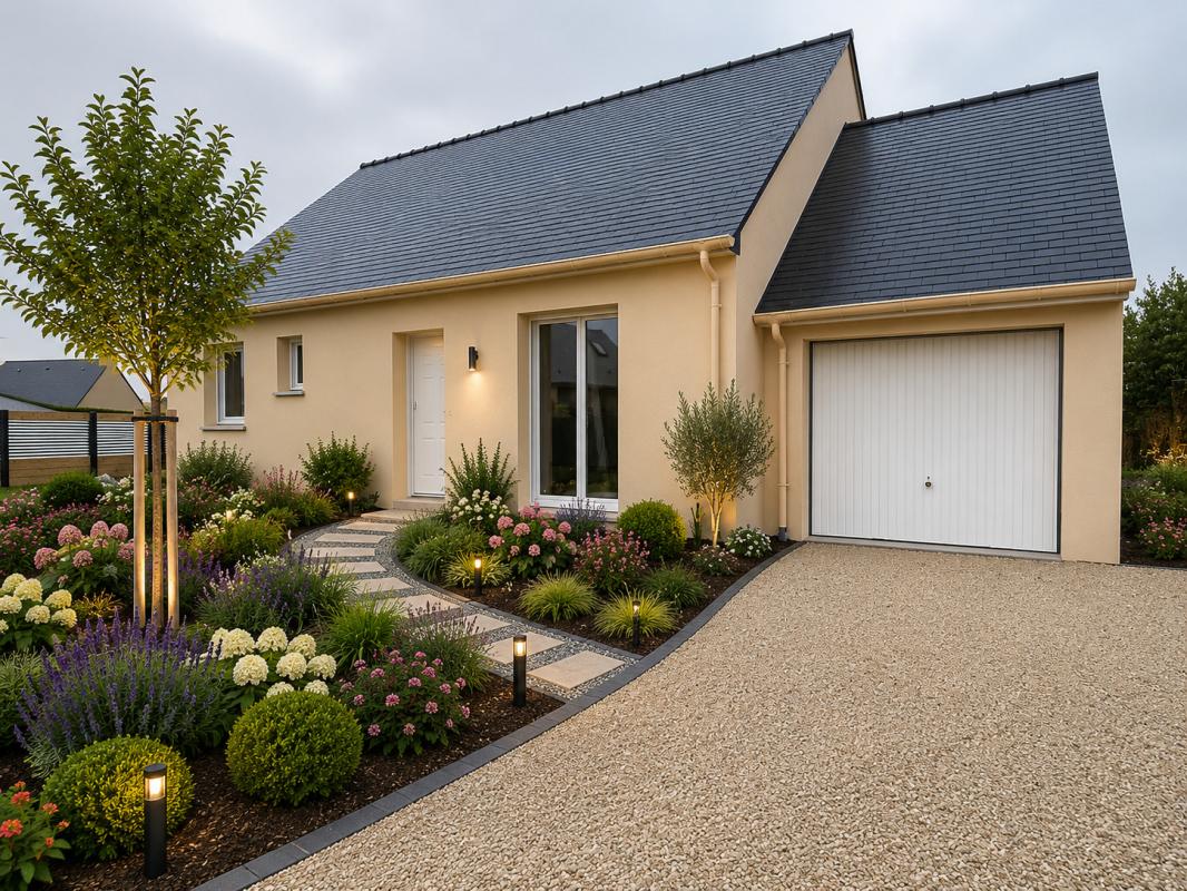 A construire plain-pied 89 m² - Maisons Le Masson