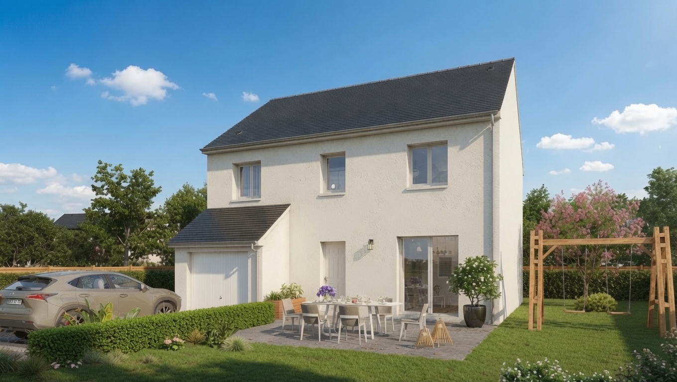 OPPORTUNITÉ À NE PAS RATER : LIMETZ-VILLEZ- : Votre projet de construction avec terrain de 385m² - Maisons Le Masson