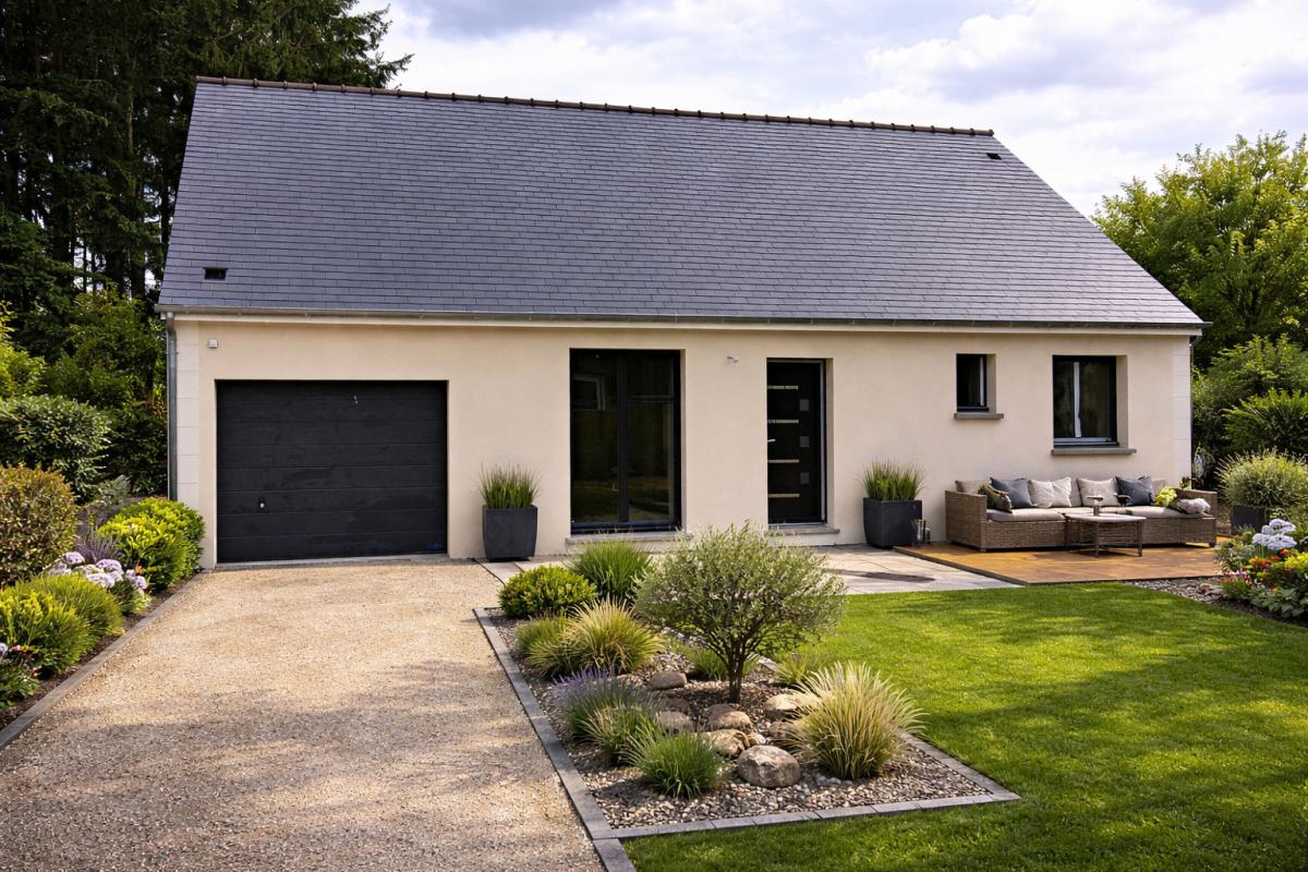 Plain Pied GI 84M² 3 Chambres