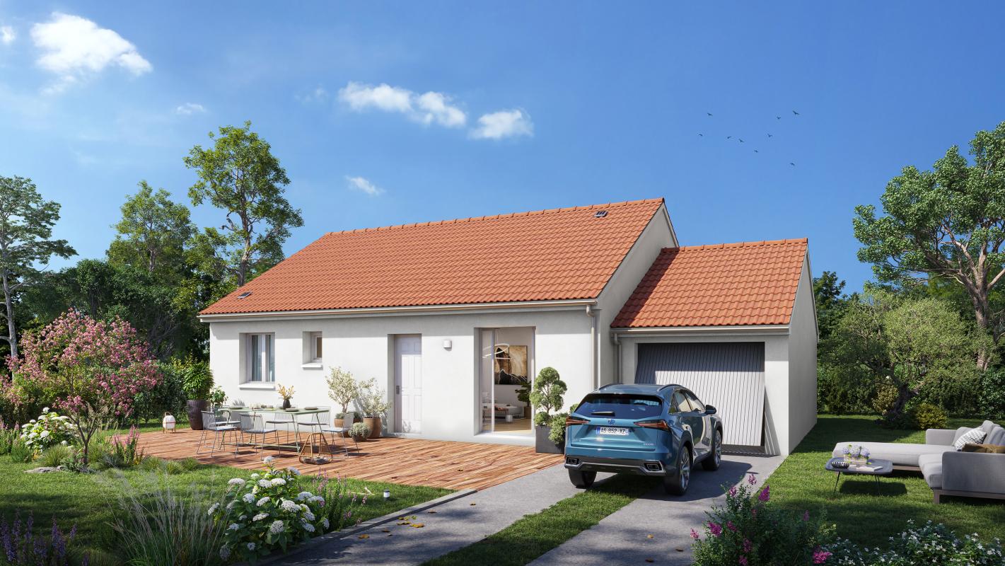 Maison 2 chambres avec garage à construire à Villeneuve en Retz