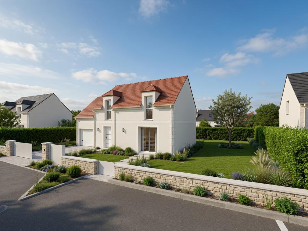 FONTENAY-MAUVOISIN - BUCHELAY : Maison de 105m² avec terrain de 416m² - Maisons Le Masson