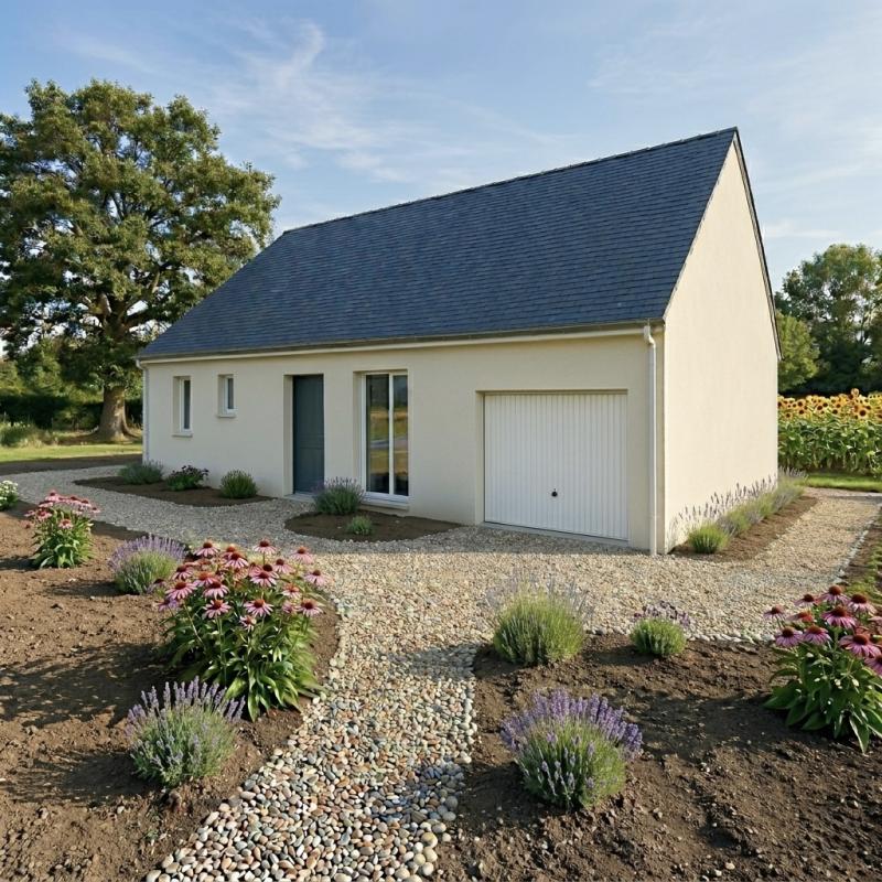 Maison plain pied 3 chambres 83.50m²