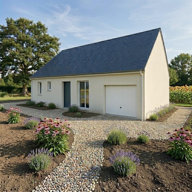 maison plain pied 3 chambes 89m²