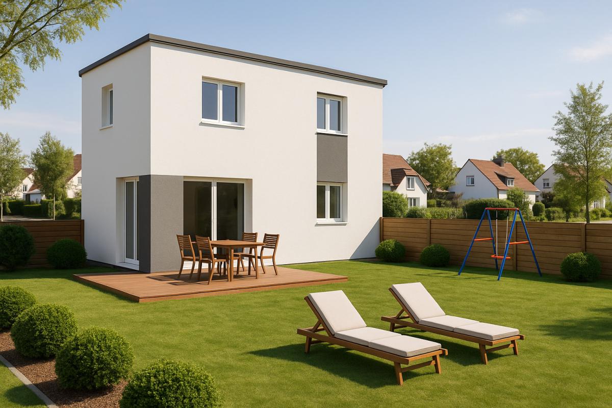 MAISON 3 CHAMBRES AVEC GARAGE -PLOUGUERNEAU - Maisons Le Masson