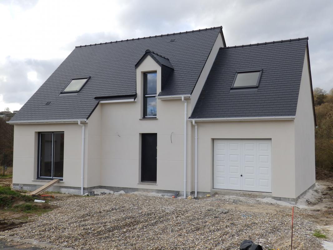 Maison de 90m2 avec 3 chambres + GARAGE - Terrain inclus - Maisons Le Masson