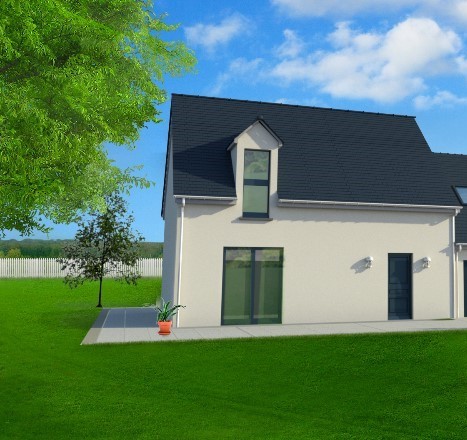 LEHON // MAISON 3 CHAMBRES + TERRAIN + FRAIS DE NOTAIRE INCLUS - Maisons Le Masson