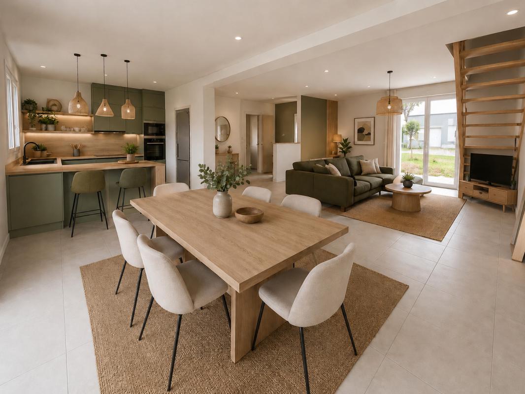 Maison contemporaine 97 m2