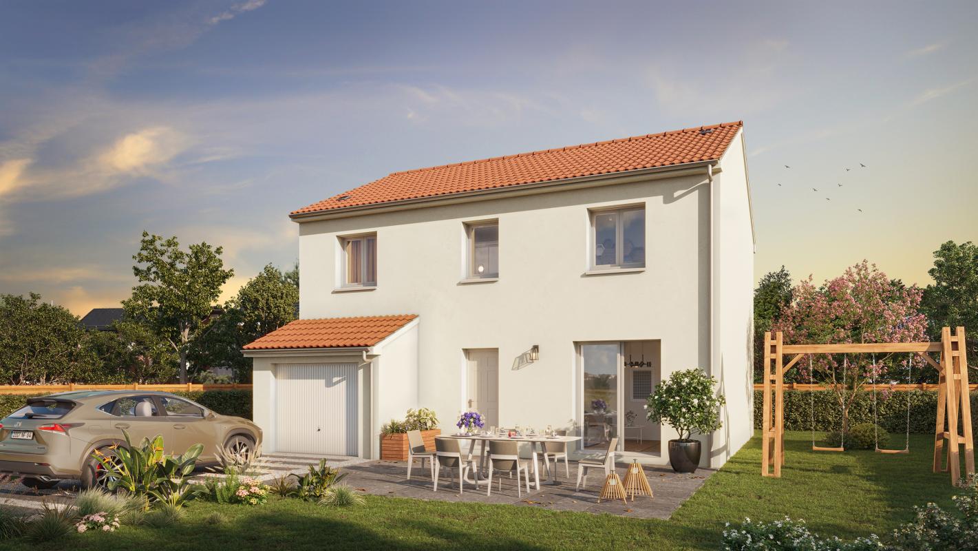 MAISON 4 CHAMBRES et GARAGE "Clé en main" à AIGREFEUILLE-SUR-MAINE - Maisons Le Masson
