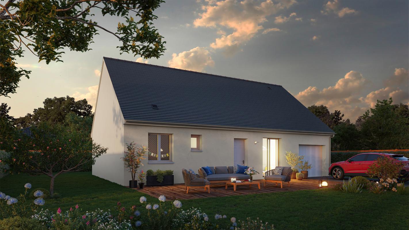 Maison Plain Pied 3 chambres avec garage - Maisons Le Masson