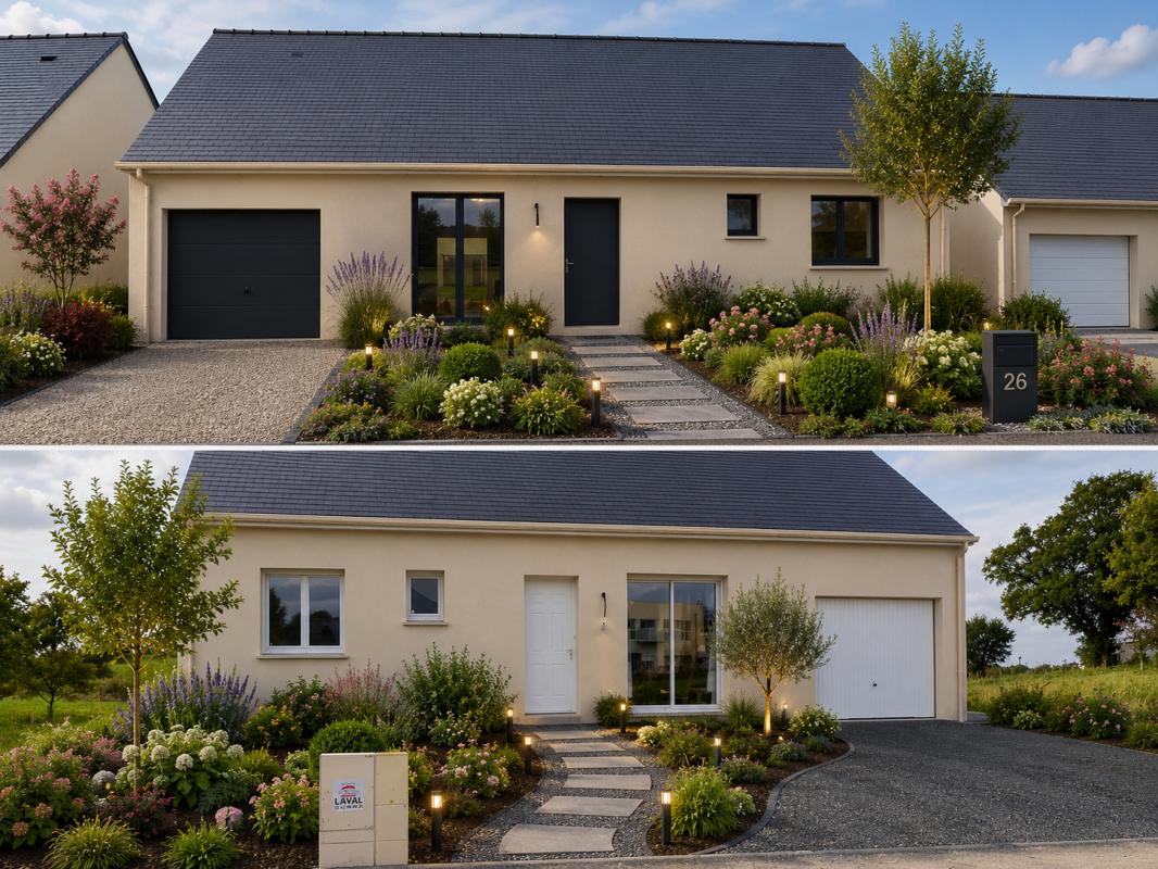 A construire plain-pied 3 chambres 83 m² - Maisons Le Masson
