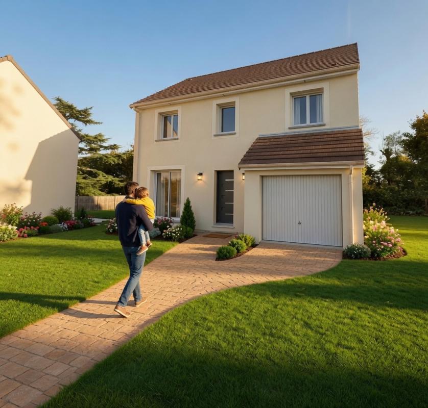 MULCENT - Votre maison R+1 de 108m² - 4 chambres - Maisons Le Masson