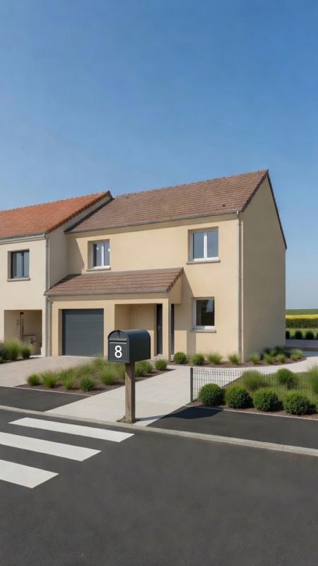 IDÉALEMENT SITUÉ - : MAULETTE - GARE DE HOUDAN À 1KM - PROCHE N12 : Votre projet de construction d'une maison de 93m² avec un