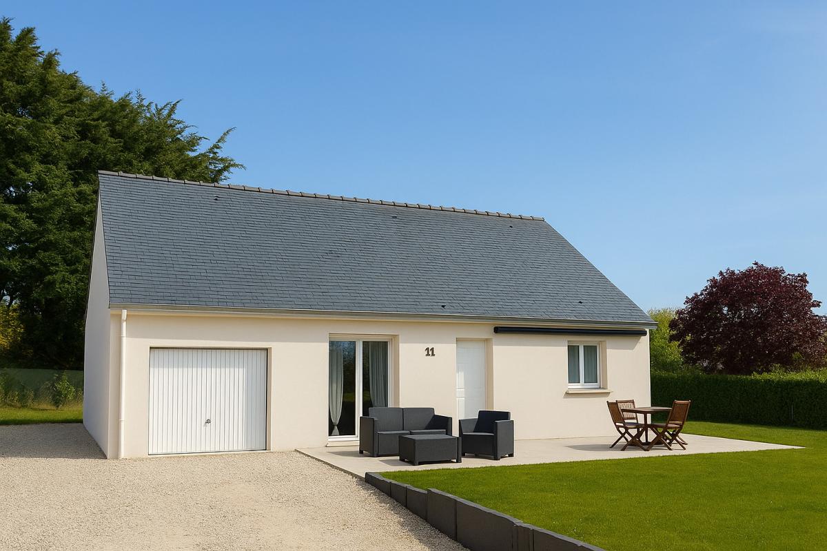 Maison Plain pied 3 chambres 75m²