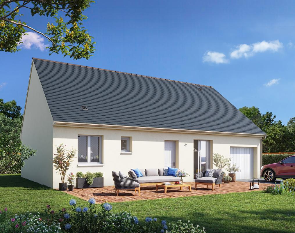 Maison 3 chambres avec garage